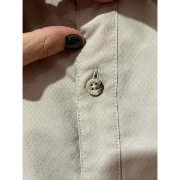 Columbia Omni-Shade UV Protection Tan Sand Performance Fishing Gear XL - Picture 10 of 14